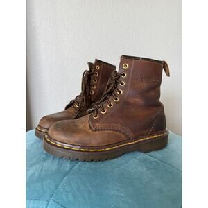 Vintage Brown 1460 Made in England, US 5